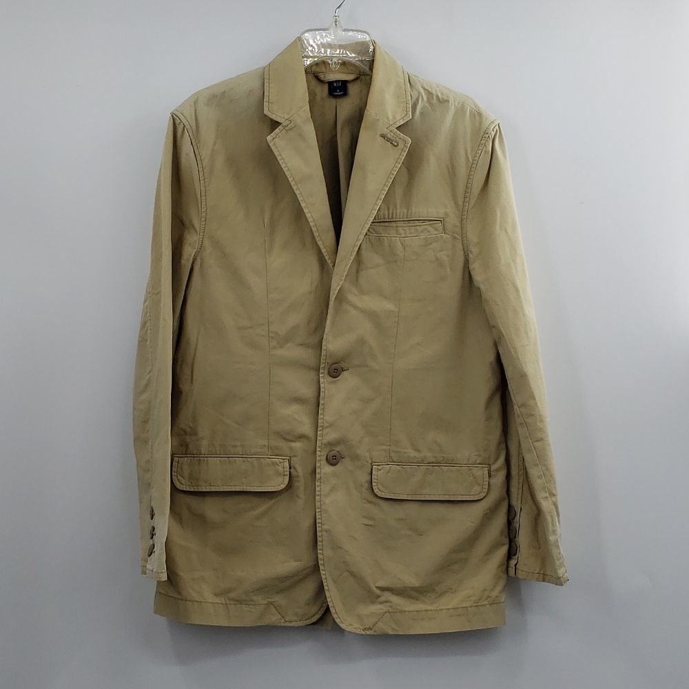 Gap Men's S cream Khaki double button Jacket